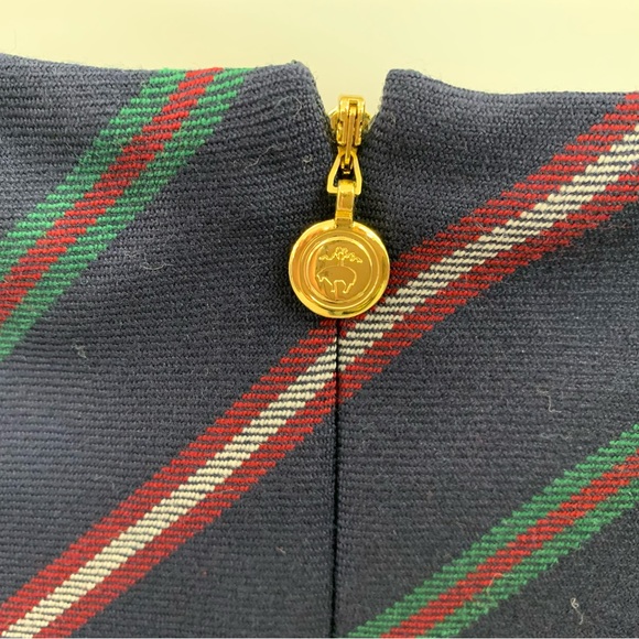 Brooks Brothers Red Fleece Striped Dress - Picture 6 of 9